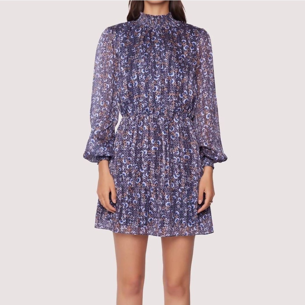 NWT! Lost + Wander Lily Print Mini Dress